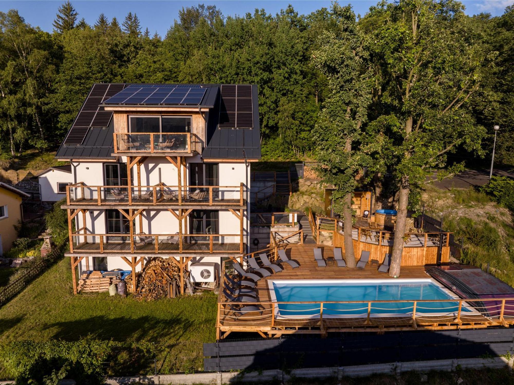 Apartamenty Larice - Podgrzewany Basen, Balia I Sauna ชเวียราโดว์-สโดรยจ์ ภายนอก รูปภาพ