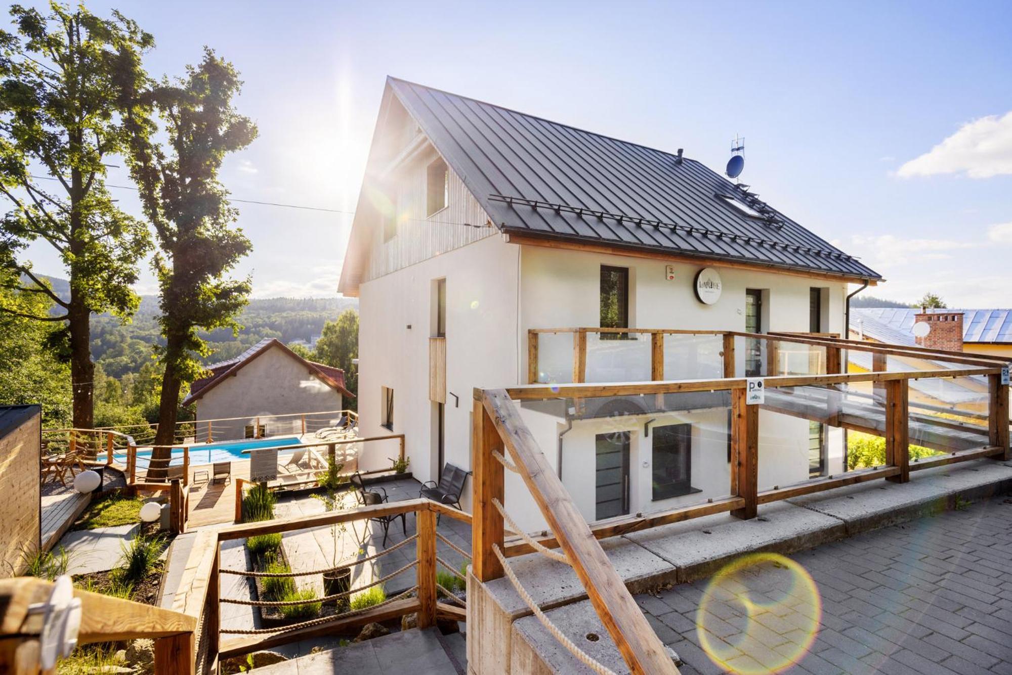 Apartamenty Larice - Podgrzewany Basen, Balia I Sauna ชเวียราโดว์-สโดรยจ์ ภายนอก รูปภาพ